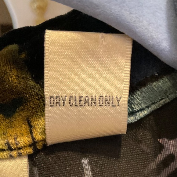 Chico’s Design Velvet Burnout Blouse Shirt Top Asian Geisha Japanese Medium 2 - Picture 4 of 5